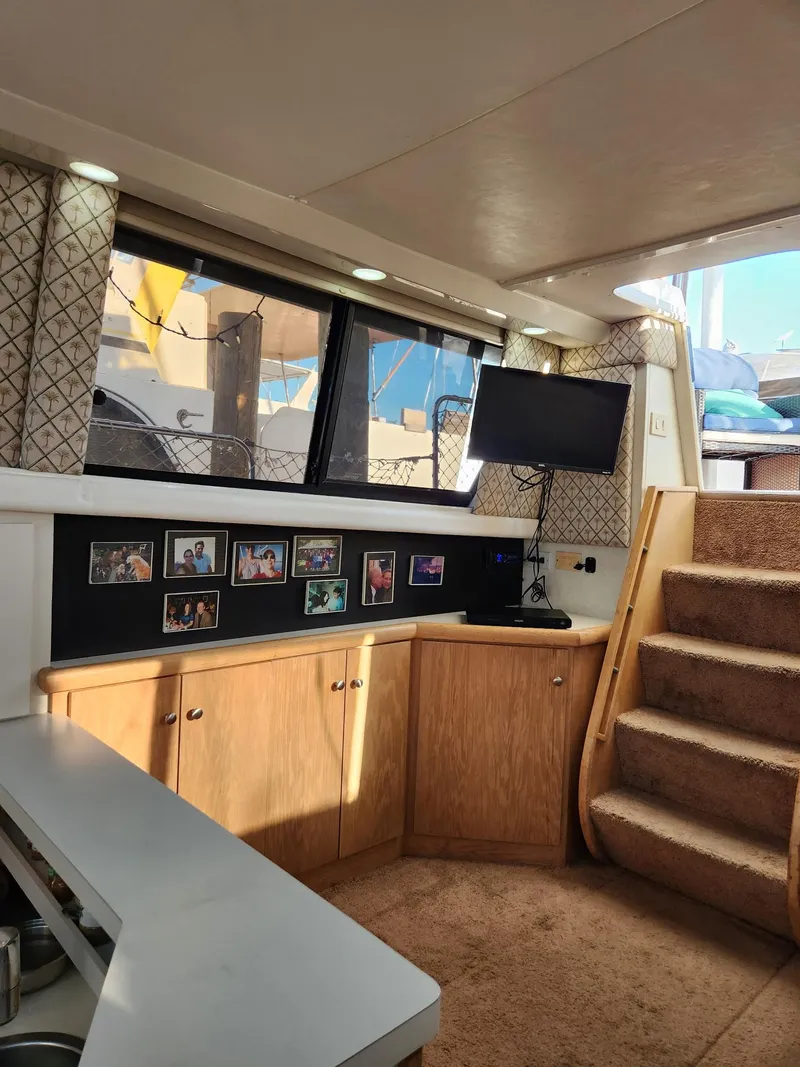 Slide: The Image of Silverton 34 Aft Cabin Motor Yacht 1992 - 5