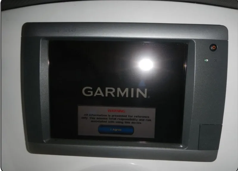 Slide: The Image of Garmin navigation display on 2014 Nordic Powerboats 43 Enforcer. - 12