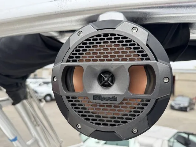 Slide: The Image of 2019 MasterCraft NXT22 boat interior with spacious seating and modern design. - 11