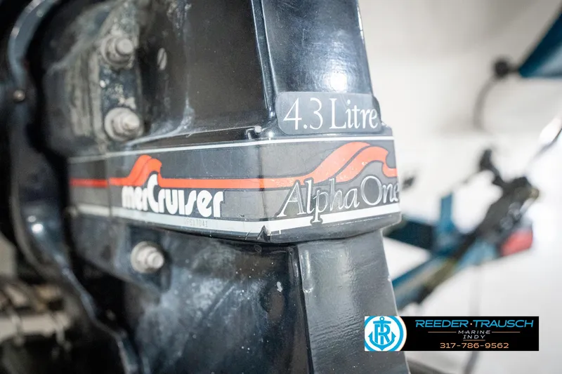 Slide: The Image of Close-up of a 1995 Crownline 182 BR MerCruiser Alpha One 4.3 Litre engine. - 47