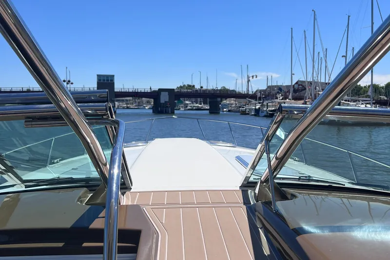 Slide: The Image of 2016 Formula 400 Super Sport yacht on a sunny marina day. - 21