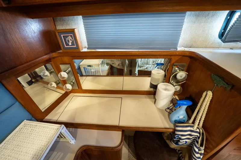 Slide: The Image of Carver 42 Aft Cabin Motor Yacht 1988 - 90