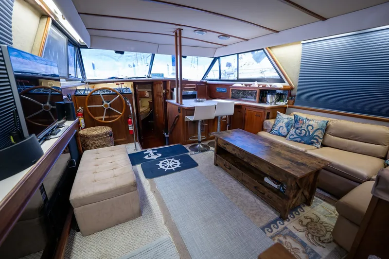 Slide: The Image of Carver Yachts 42 Aft Cabin Motor Yacht 1988 - 53