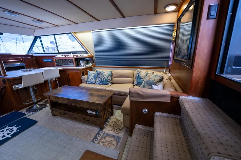 Slide: The Image of Carver Yachts 42 Aft Cabin Motor Yacht 1988 - 55