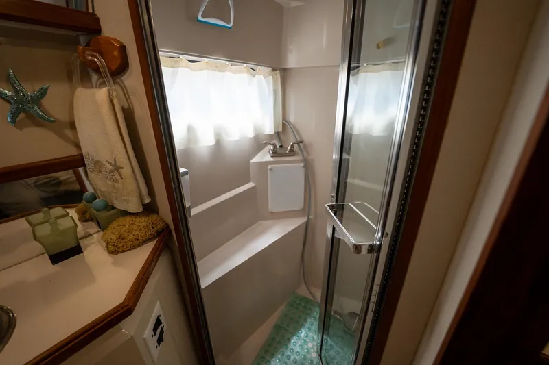 Slide: The Image of Carver Yachts 42 Aft Cabin Motor Yacht 1988 - 94