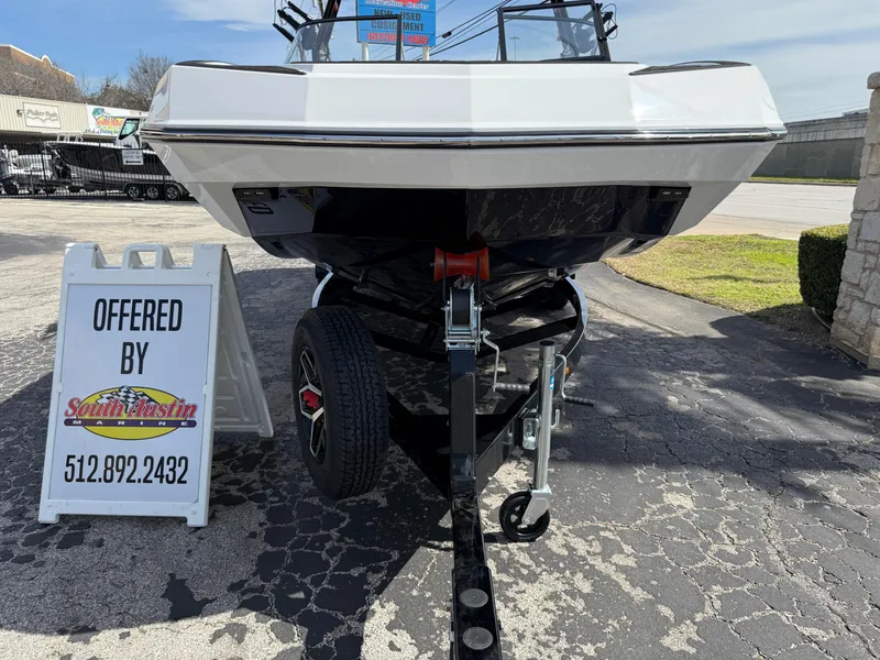 Slide: The Image of 2025 Moomba Tykon boat on trailer, offered by South Austin Marine. - 10