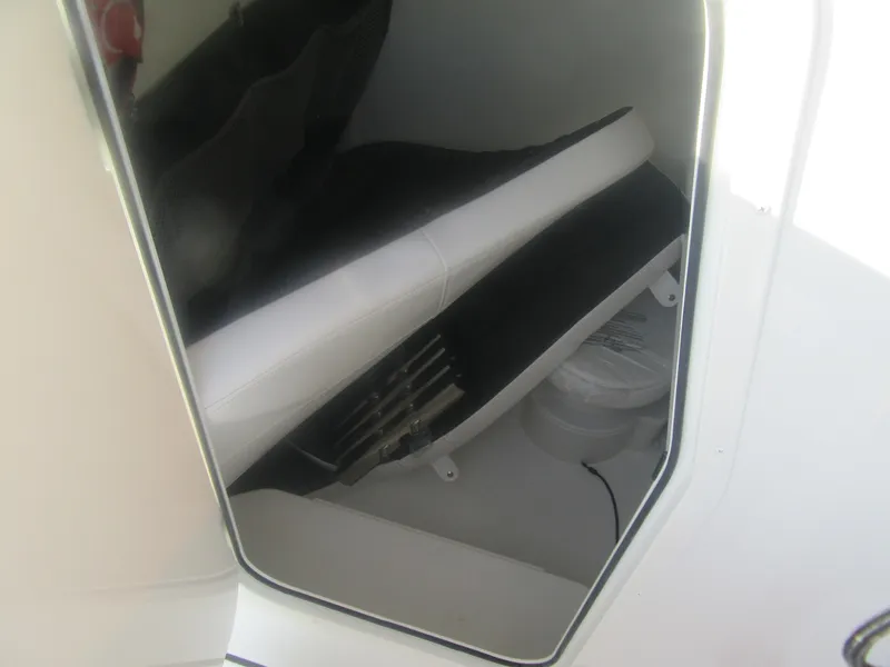 Slide: The Image of Interior storage compartment of 2025 Parker 2900 Center Console boat. - 11
