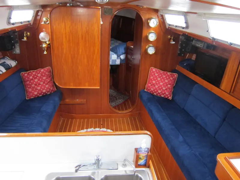 Slide: The Image of Main salon with table folded up - 2