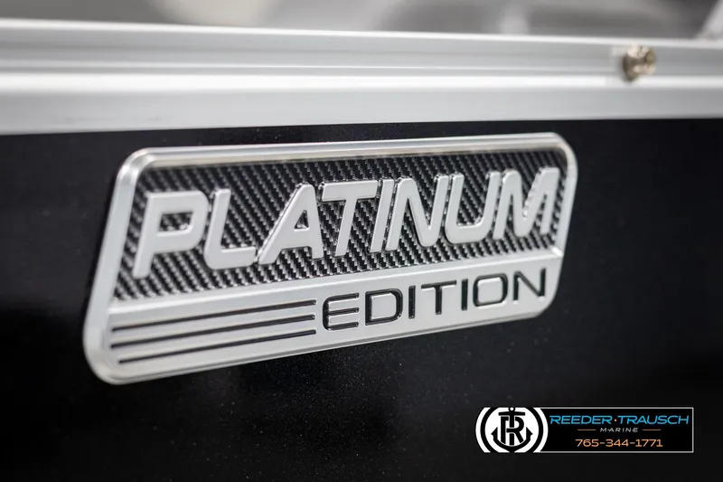 Slide: The Image of 2025 Avalon LSZ VRB Platinum Edition badge with carbon fiber design. - 49