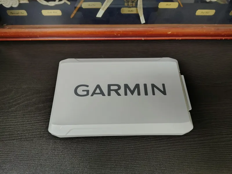Slide: The Image of Garmin device on display, compatible with 2024 Parker 1801 Center Console boat. - 35