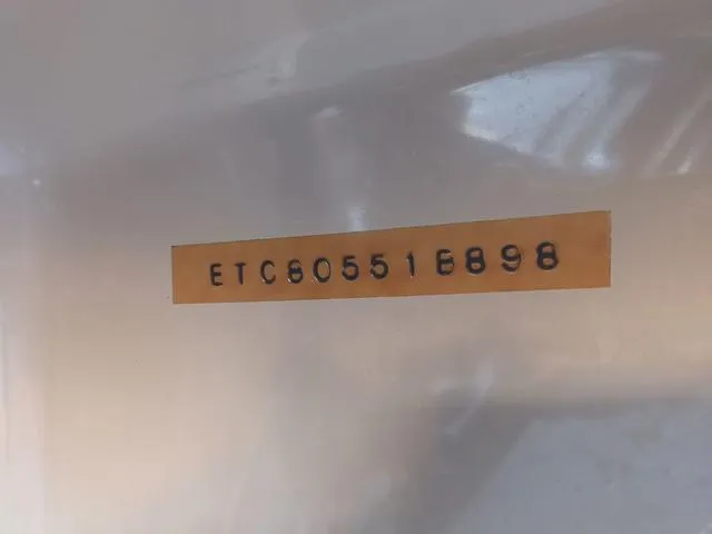 Slide: The Image of Serial number on 1998 Ebbtide 2300 Mystique Deck Boat hull. - 24