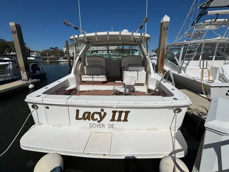 Slide: The Image of Swim Platform - transom door-cockpit - 2