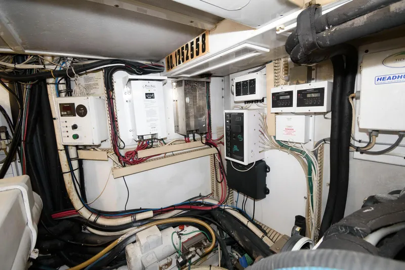 Slide: The Image of Huckins 70 Sportfish Convertible 1998 - 52