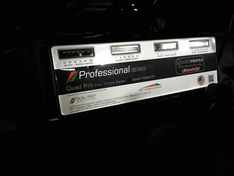 Slide: The Image of Professional Series battery charger, Quad Pro model, for Ranger Z519R Cup-Equipped 2025. - 36