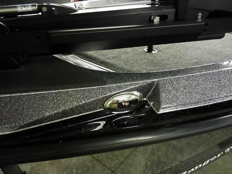 Slide: The Image of 2025 Ranger Z519R Cup-Equipped boat detail with sleek metallic finish and modern design. - 5