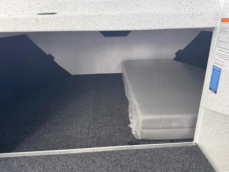 Slide: The Image of Interior cabin space of 2025 KingFisher 2625 Coastal Express boat with mattress. - 5