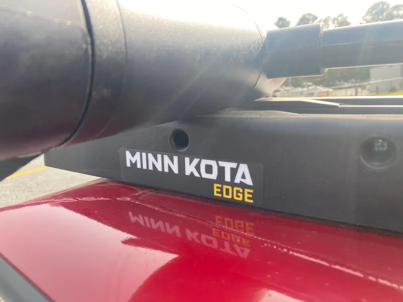 Slide: The Image of Minn Kota Edge motor on 2022 Tracker Pro Team 175 TXW boat. - 23