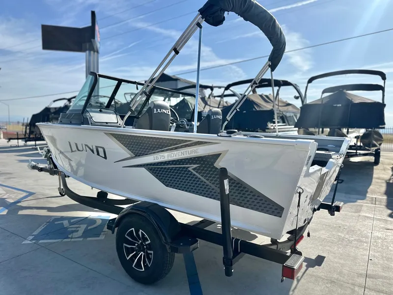 Slide: The Image of Lund Adventure 1675 Sport w/ 90HP Mercury! 2025 - 7