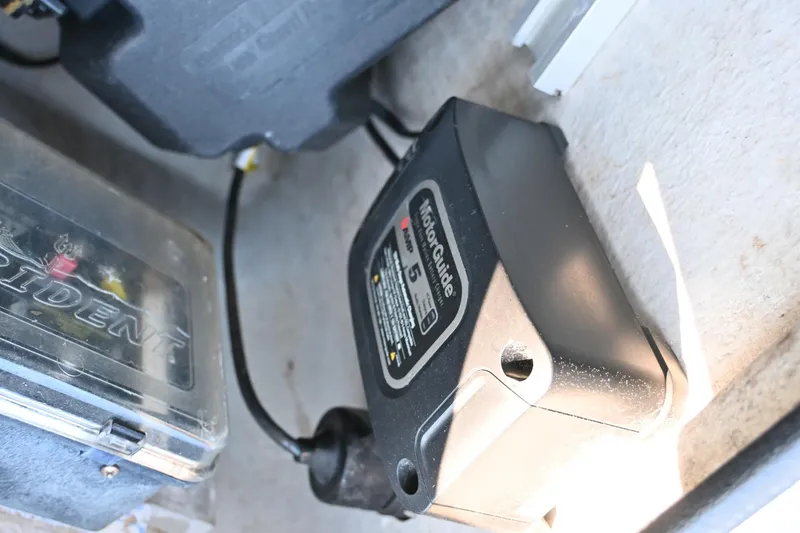 Slide: The Image of Battery charger inside a 2007 Ribcraft 9.0 boat. - 31