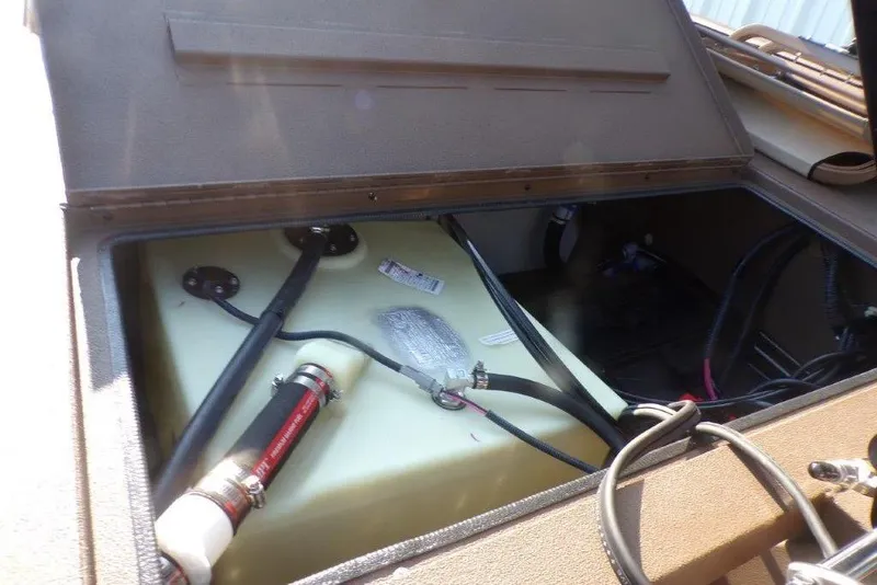 Slide: The Image of Open compartment of 2026 Xpress XP200 showing internal components and wiring. - 5