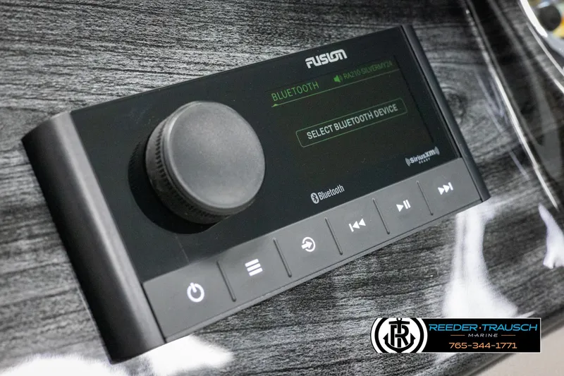 Slide: The Image of Control panel of 2025 Avalon LSZ CRB with Bluetooth and audio settings. - 33