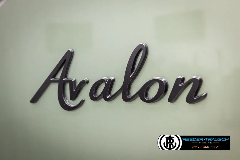 Slide: The Image of 2025 Avalon LSZ CRB logo on a light background, featuring elegant script. - 43