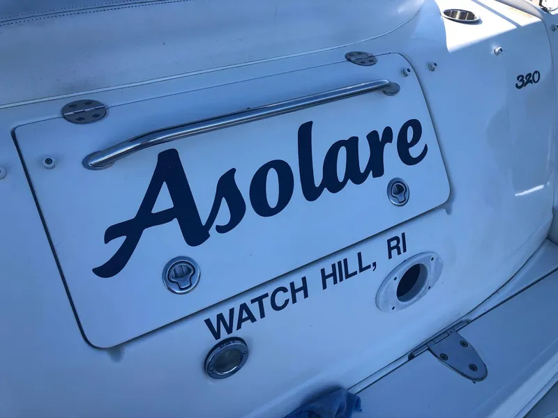 Slide: The Image of 2006 Sea Ray 320 Sundancer boat named "Asolare" in Watch Hill, RI. - 8
