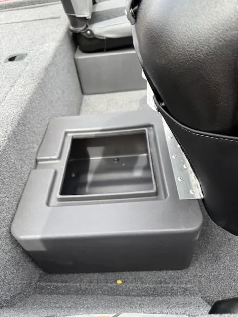Slide: The Image of 2025 Tracker Bass Tracker Classic XL boat interior storage compartment. - 7