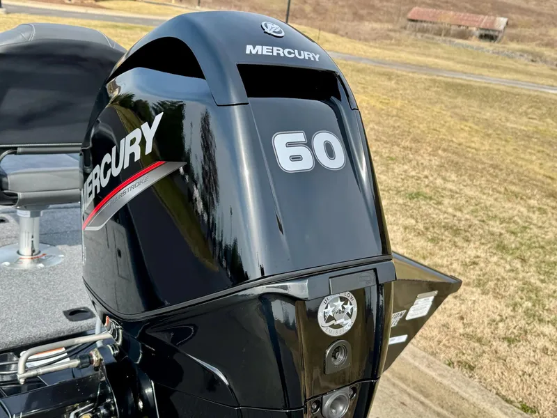 Slide: The Image of 2025 Tracker Pro Team 175 Crappie Edition with Mercury 60 outboard motor. - 9