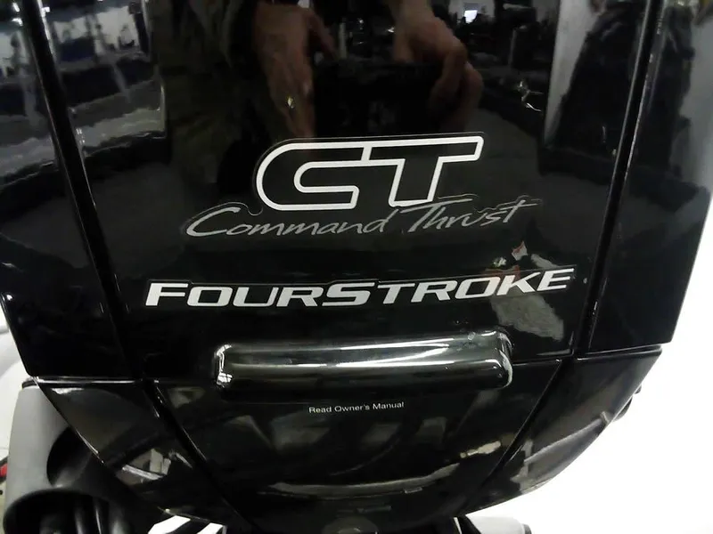 Slide: The Image of Ranger RT188P 2025 boat engine with CT Command Thrust FourStroke branding. - 9