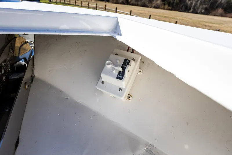 Slide: The Image of Control panel inside 2005 French Yachts 34 Center Console boat. - 26