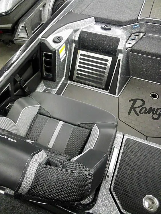 Slide: The Image of 2025 Ranger Z520R Ranger Cup Equipped boat interior with sleek seating and modern design. - 26
