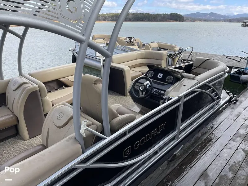 Slide: The Image of 2024 Godfrey Pontoon Monaco 235 SD for sale in Hiawassee, GA - 5