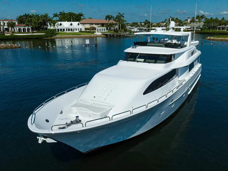 Slide: The Image of Westport 95 - My Girl - Starboard Profile - 63