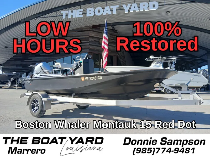 The Image of Boston Whaler 150 Montauk Red Dot 1980 - undefined