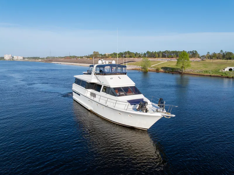 Slide: The Image of Viking 63 Motor Yacht 1989 - 64