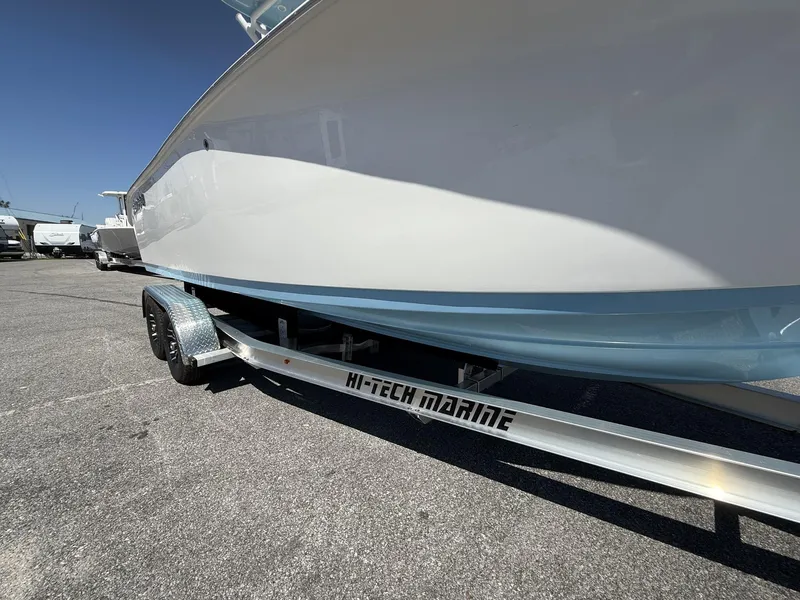 Slide: The Image of 2025 Sea Pro 225FLX SANDBAR boat on Hi-Tech Marine trailer. - 4