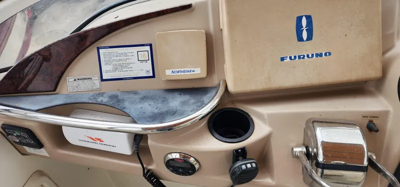 Slide: The Image of Control panel of a 2006 Carver 36 Aft Cabin Motor Yacht with Furuno equipment. - 20