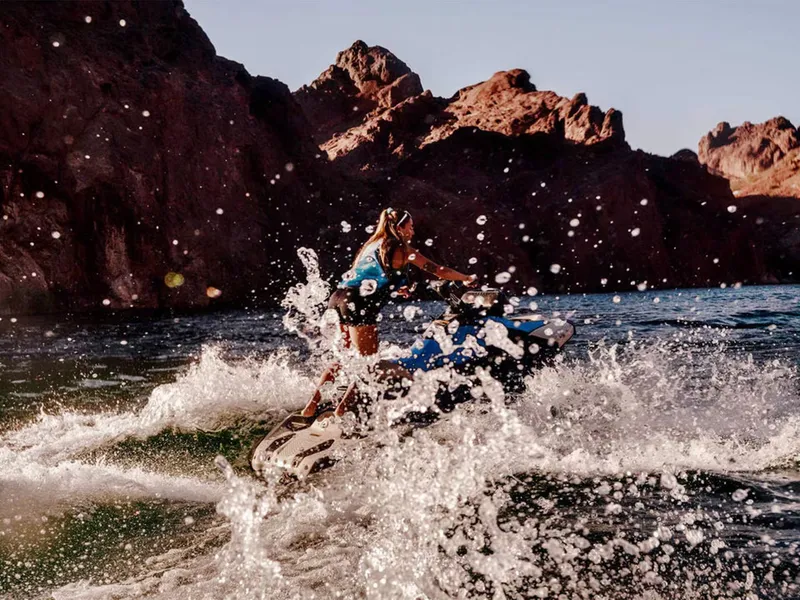 Slide: The Image of Sea-Doo Spark Trixx for 1 iBR and audio in option 2025 - 12