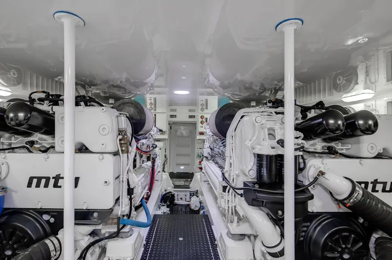 Slide: The Image of Viking 62 On the Edge III - Engine Room - 38