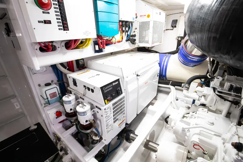 Slide: The Image of Viking 62 On the Edge III - Engine Room - 41