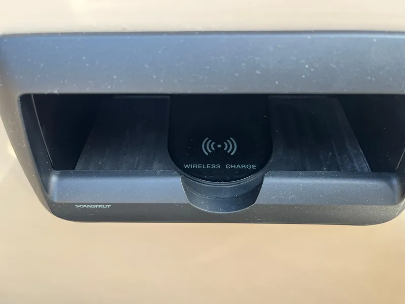 Slide: The Image of Wireless charging station on 2025 Bentley Pontoons 223 Elite Admiral. - 24