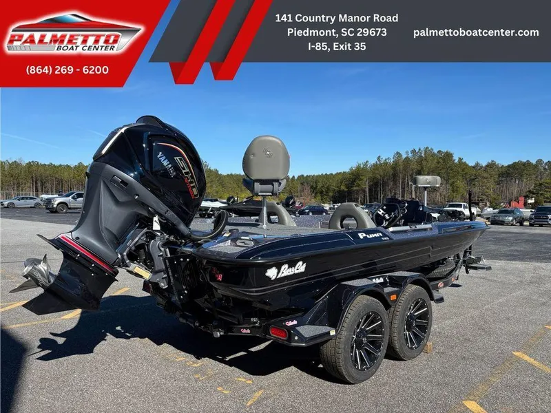 Slide: The Image of 2025 Bass Cat Puma STS boat at Palmetto Boat Center, Piedmont, SC. - 2