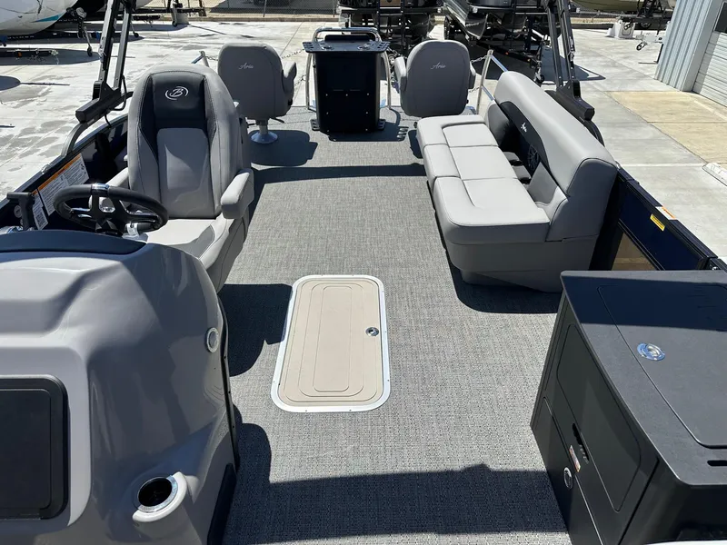 Slide: The Image of Barletta Aria Four-Point Fish A22F w/ 150HP Mercury! 2025 - 4