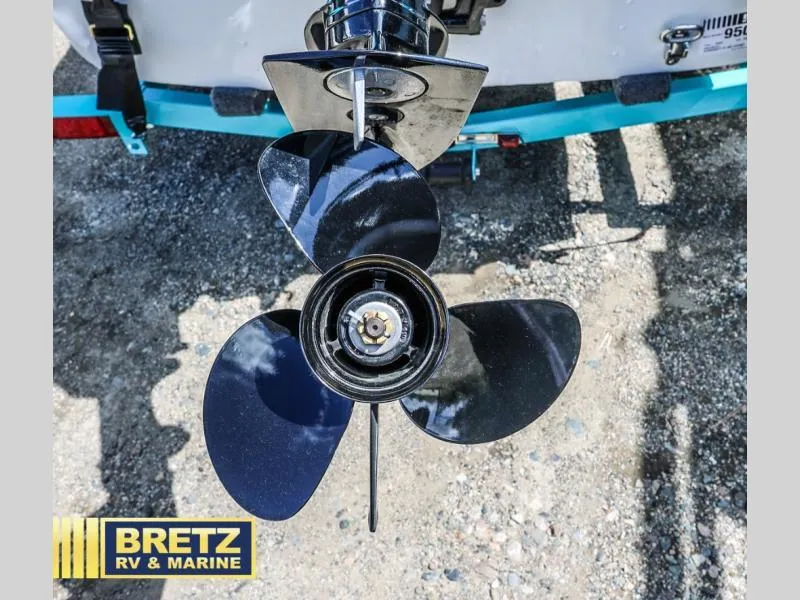 Slide: The Image of 2025 Starcraft 57 SKI CHAMP boat propeller, displayed at Bretz RV & Marine. - 22