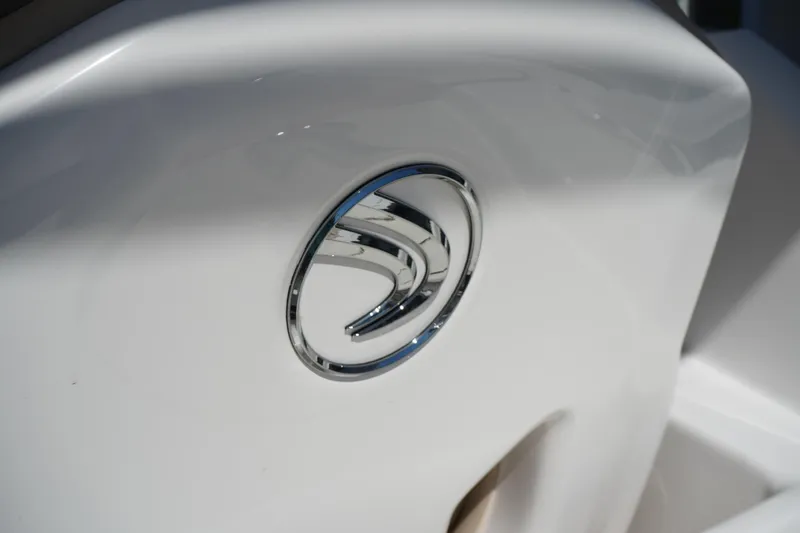 Slide: The Image of Stainless steel sink with chrome faucet on 2025 Edgewater 248 CX boat. - 18