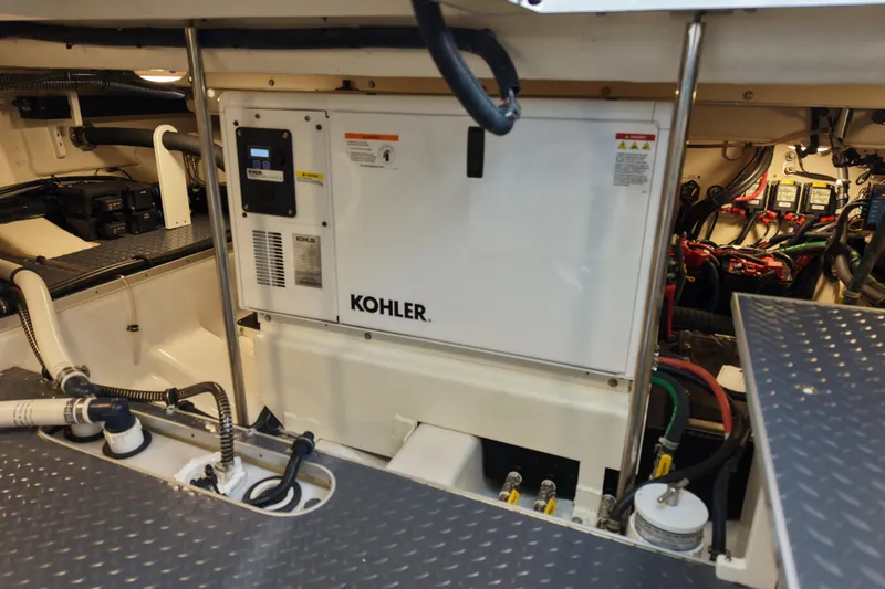 Slide: The Image of Engine room of 2024 Formula 430 SSC with Kohler generator. - 22