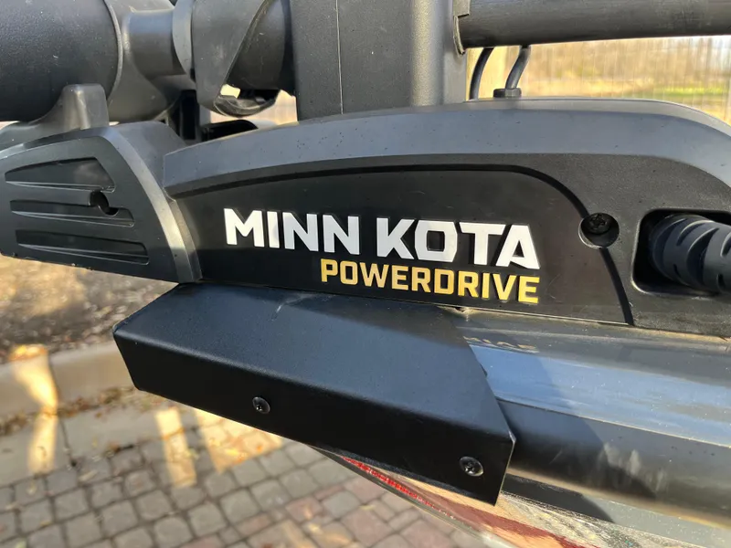 Slide: The Image of Minn Kota PowerDrive motor on 2021 Ranger VS1782 WT boat. - 24