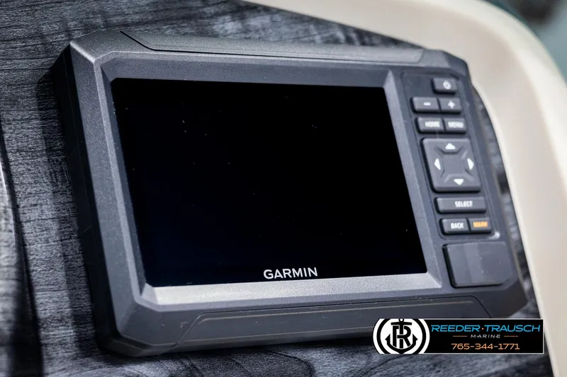 Slide: The Image of Garmin display on 2025 Avalon LSZ VRB dashboard, featuring control buttons. - 35