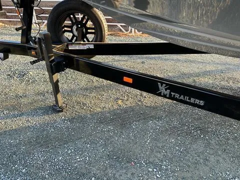 Slide: The Image of Trailer hitch of 2025 MB B52 25 Alpha with VM Trailers branding. - 9